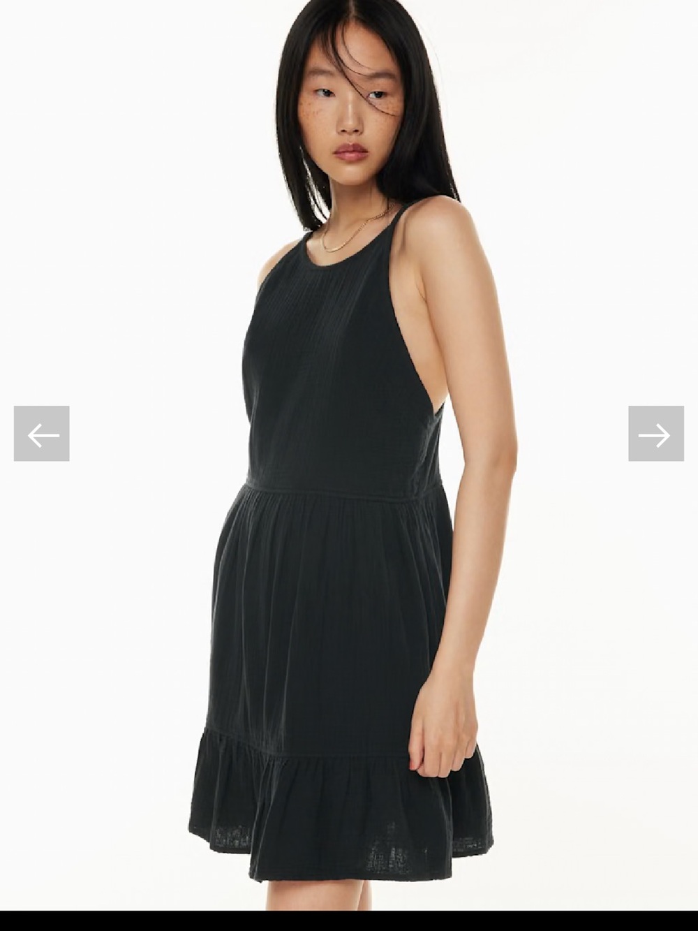 Aritzia Sunday Best Veruca Dress Organic Cotton
